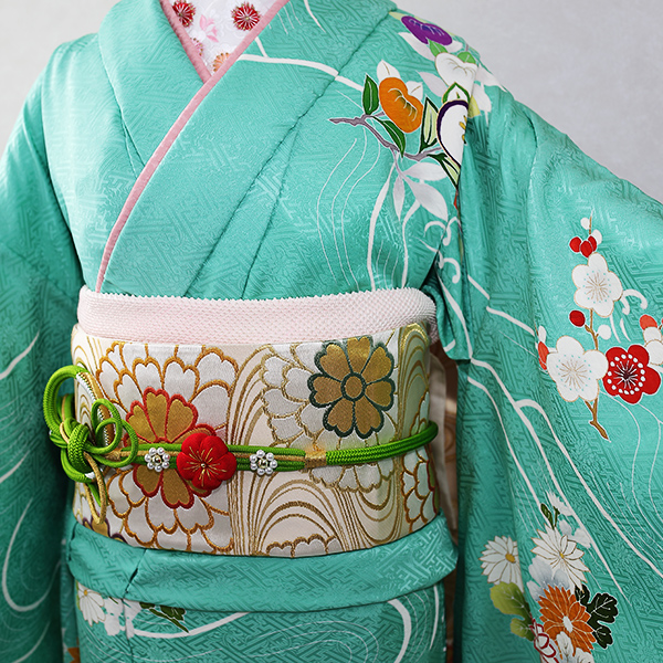 京友禅 花筏 コーディネート２